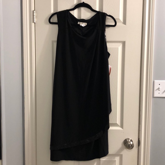 🌸Vintage black sequin dress - Picture 3 of 11